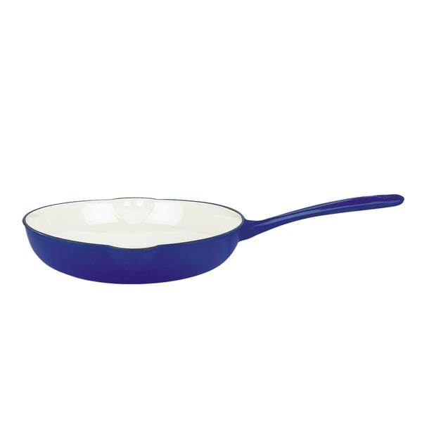 Dansk Blue 10-inch Cast Iron Skillet