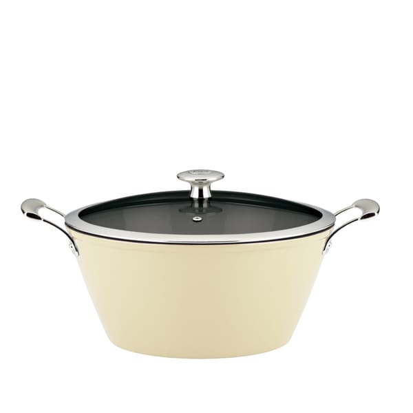 Mario Batali by Dansk 'Mario Light' Dune 3 quart Round Cast Iron Casserole Dansk Pots/Pans