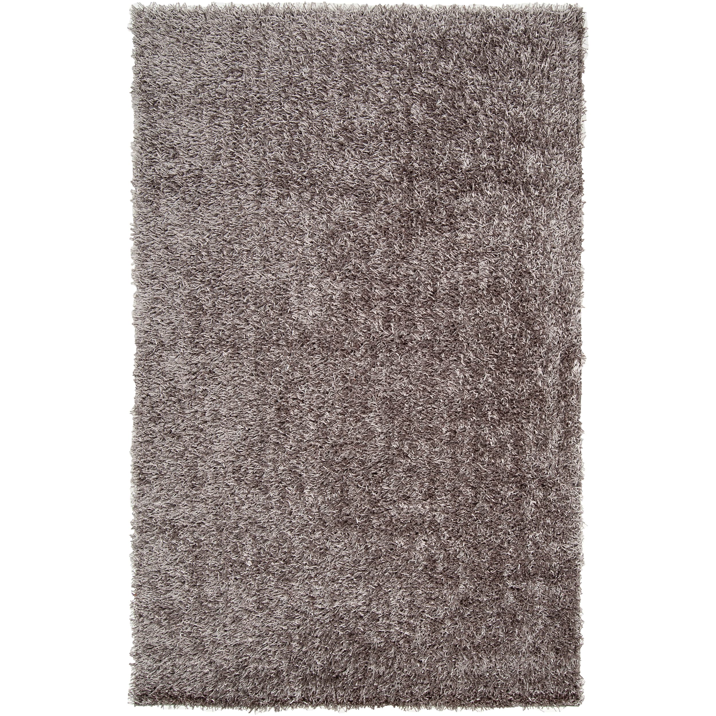 Handwoven Gray Ferta Soft Shag Area Rug (5 X 8)