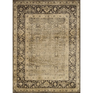 Pembrooke Wheat/ Brown Rug (77 x 105)