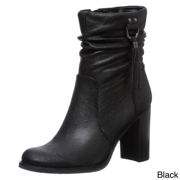 Bandolino Women's Leather Ankle Tassel Boots FINAL SALE Bandolino Boots