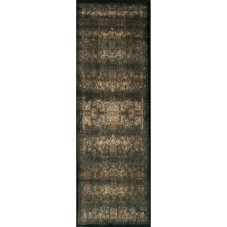 Pembrooke Espresso/ Black Rug (2'6 x 7'9) Alexander Home Runner Rugs