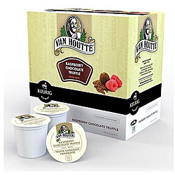 Van Houtte Raspberry Truffle Coffee K Cups for Keurig Brewers 96 K Cups Coffee Makers