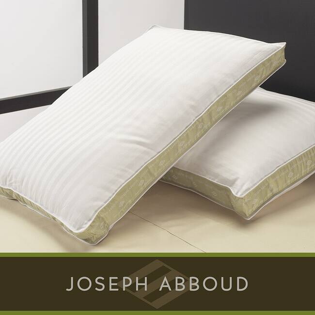 Joseph Abboud Luxury 300 Thread Count Damask Down Blend Pillows (Set of 2)