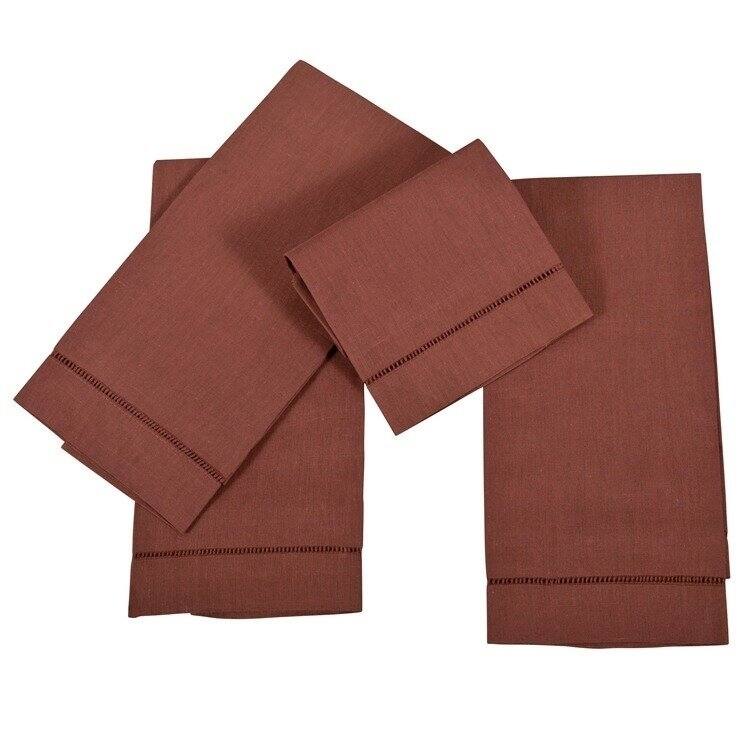 Hemstitched Guest Towels (Set of 4)