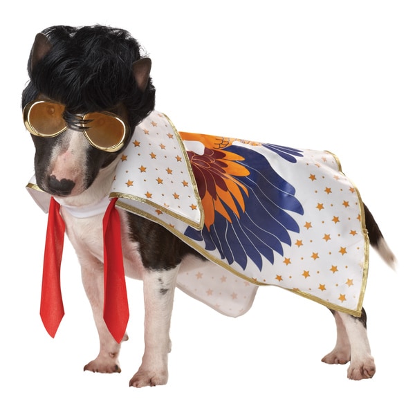 Pup-A-Razzi Rock 'n Roll King Dog Halloween Costume