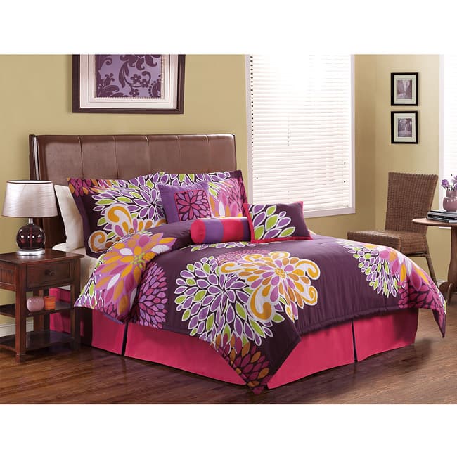 Flower Show Floral 7-piece Comforter Set