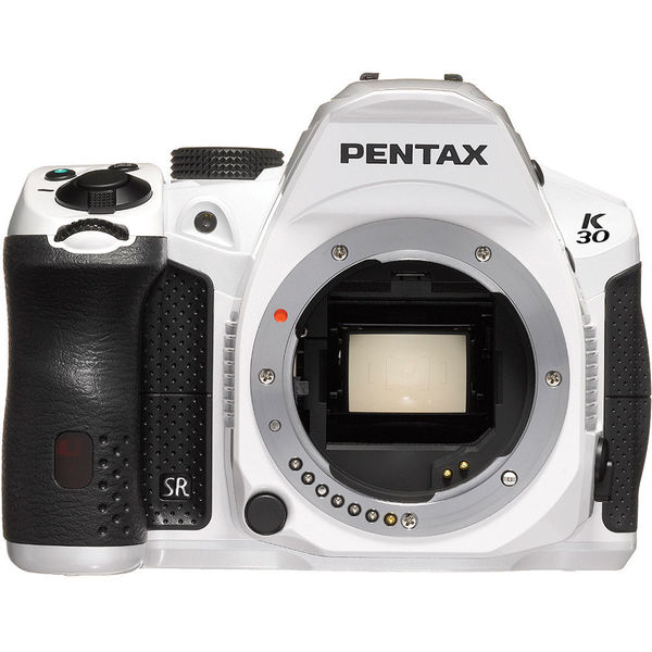 Pentax K 30 16.3MP DSLR Crystal White Camera (Body Only)