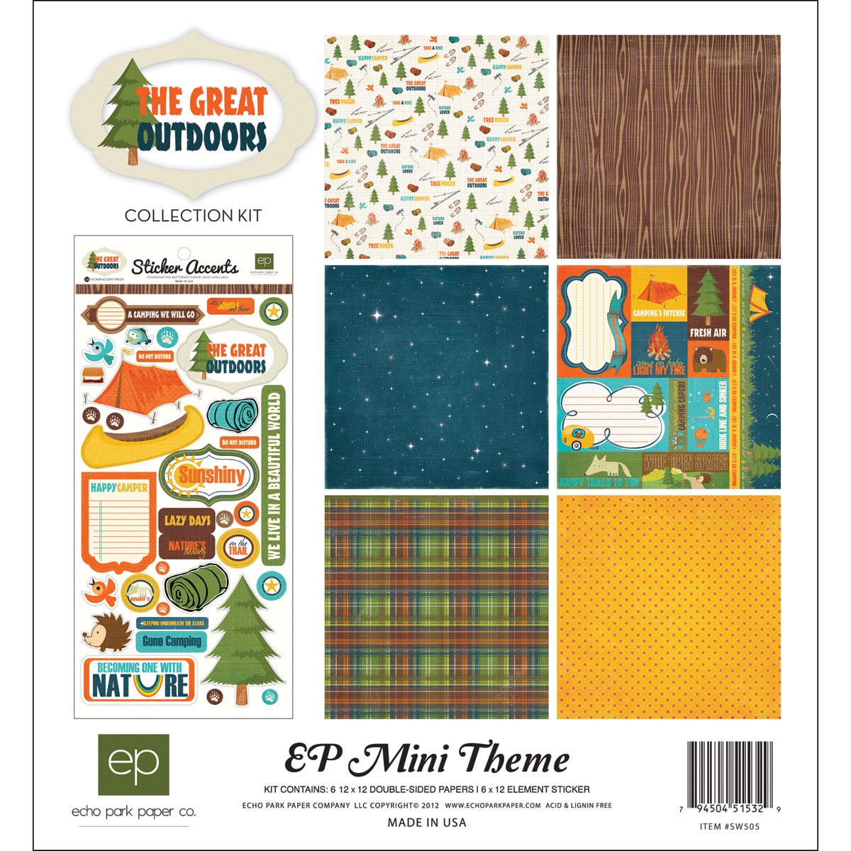 The Great Outdoors Collection Kit 12x12