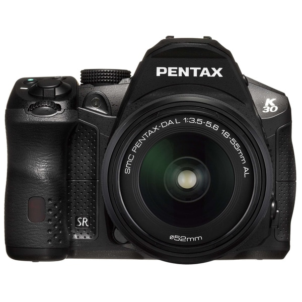 Pentax K-30 Black 16MP CMOS Digital SLR Camera with 18-55mm Lens - Free ...