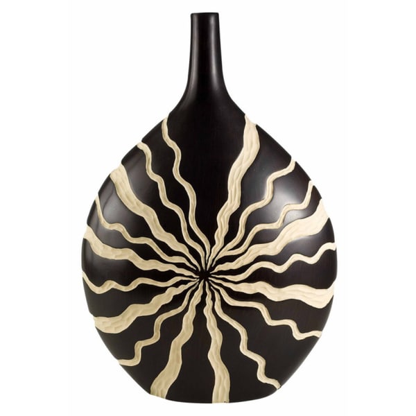 Shop 17.25 inch African Craft Vase Free Shipping Today Overstock