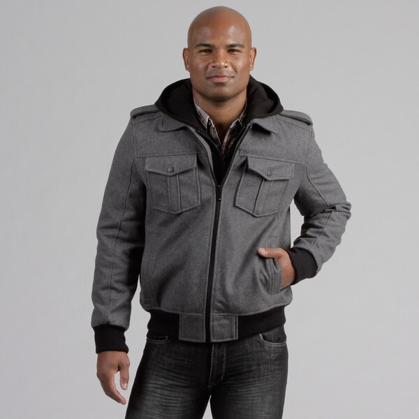 black rivet mens coat