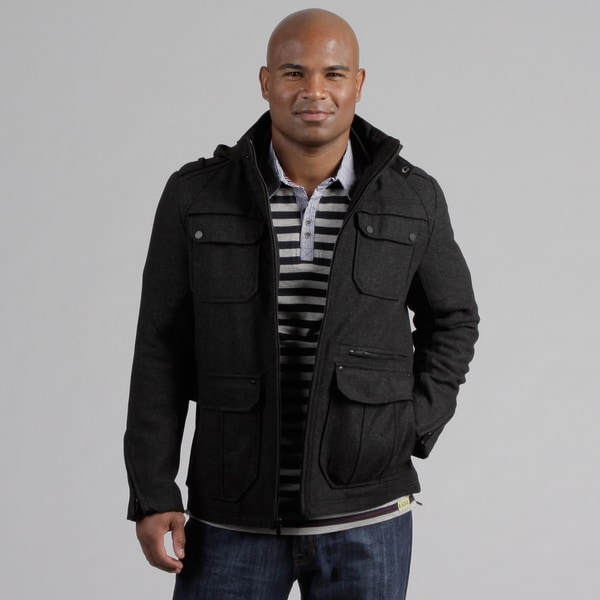 black rivet mens coat