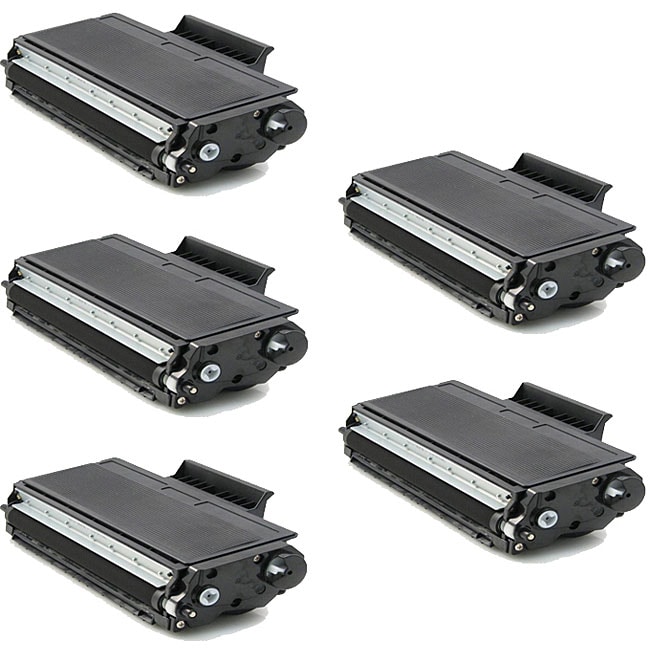 Brother TN580 Black Toner Cartridges (Pack of 5) (Remanufactured)