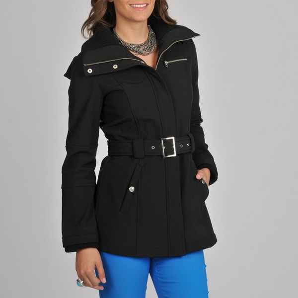 Miss Sixty Women's Black Belted Active Jacket