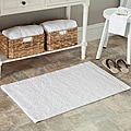 Safavieh Spa 2400 Gram Resorts White 21 x 34 Bath Rug (Set of 2)