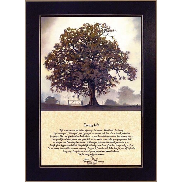 Shop "Living Life" By Bonnie Mohr, Printed Wall Art, Ready To Hang