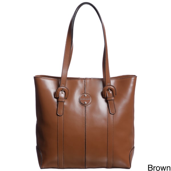 Shop Franco Sarto Park Place Leather Tote Bag - Free Shipping Today ...