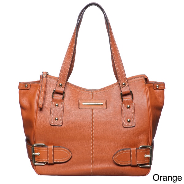 Shop Franco Sarto Jolie Leather Tote Handbag - Free Shipping Today ...