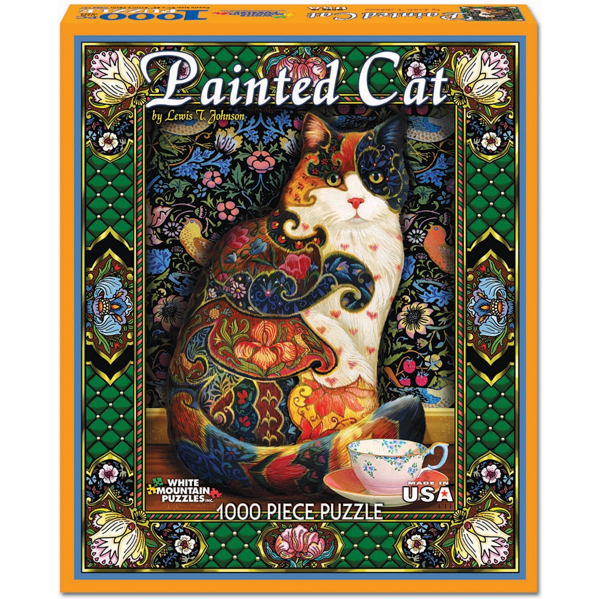 Shop Painted Cat 1000-piece Jigsaw Puzzle - Free Shipping ...