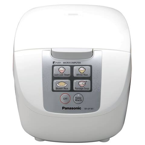 Panasonic Fuzzy Logic White 10-cup Rice Cooker