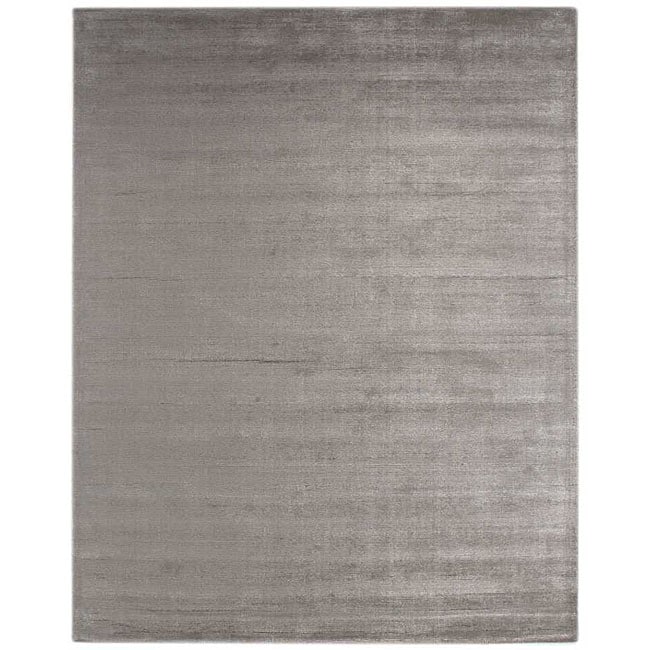 Hand tufted Grey Wool Blend Rug (36 X 56)