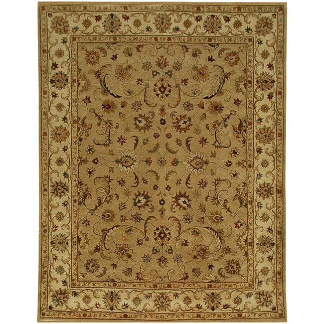 Jrcpl Hand Tufted Oriental Pattern Wool Rug (2 6 X 8)