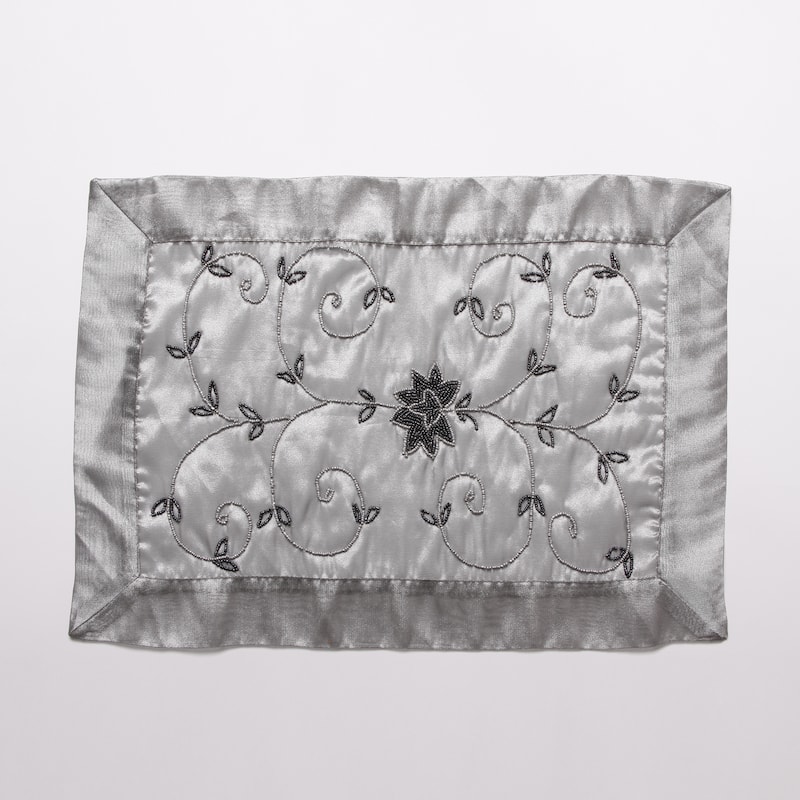 Handmade Beaded Table Linens