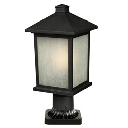 Contemporary Holbrook Black Lighting Fixture.