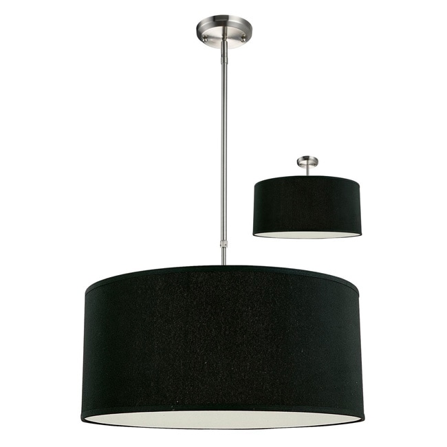 plug in hanging light drum shade