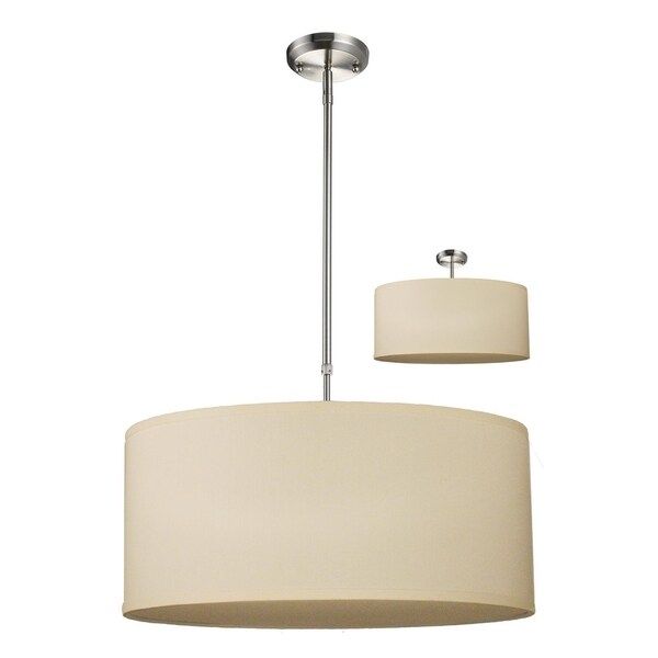 off white drum shade