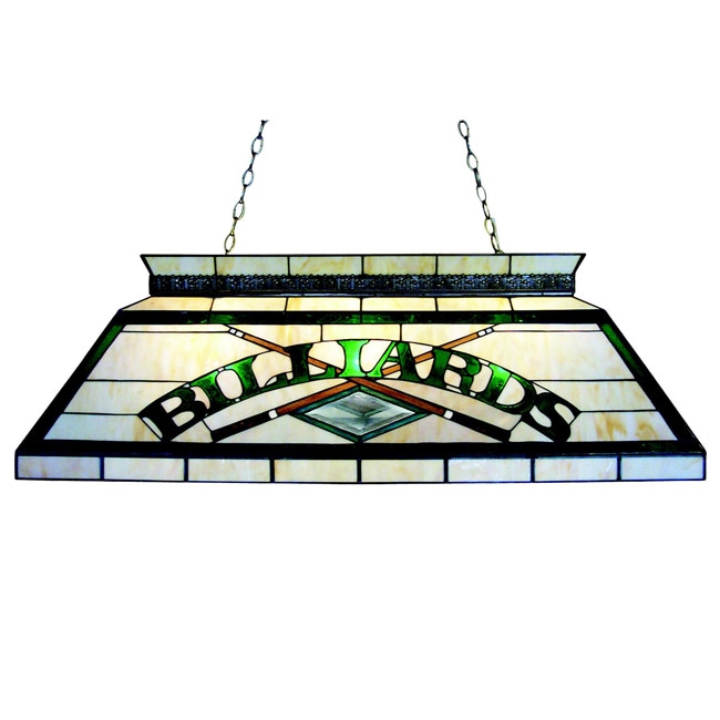Classic Tiffany style Billiard Lighting Fixture