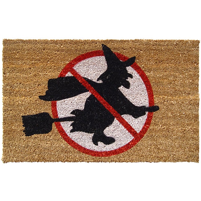 Witches Un welcome Non slip Doormat