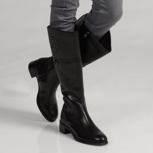 etienne aigner black boots