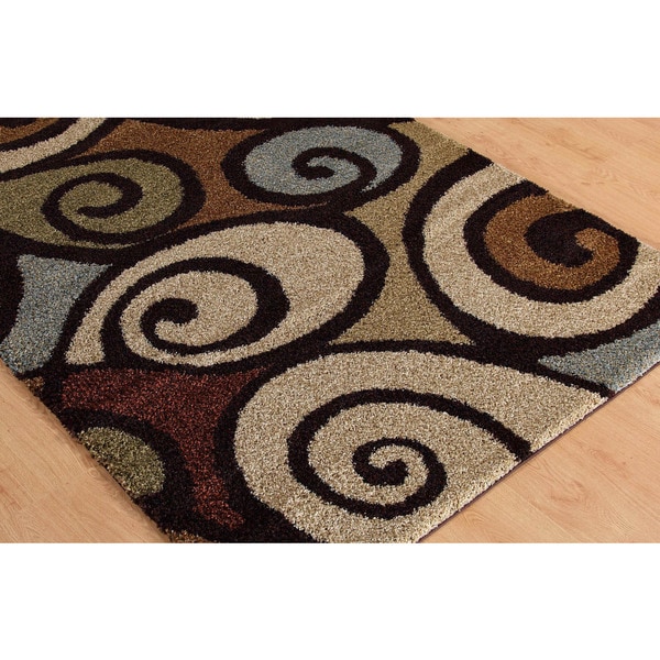 Alise Fabulous Multi Shag Rug (710 x 910)   Shopping