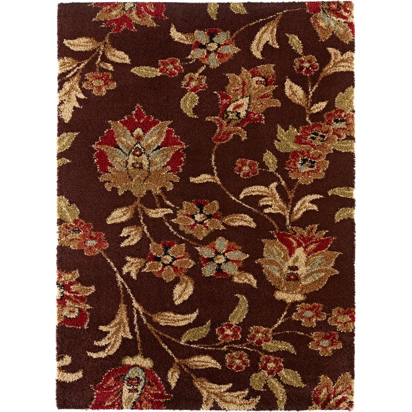 Fabulous Brown Shag Rug (7'10 x 9'10) 7x9   10x14 Rugs