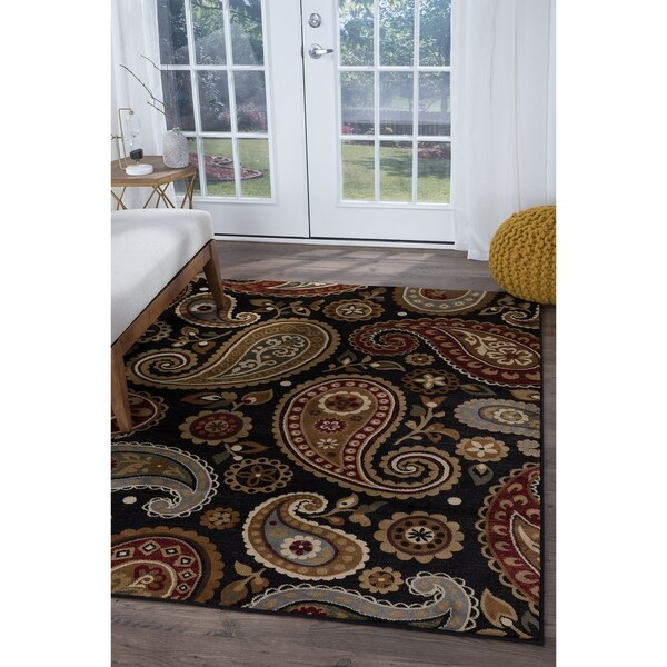 Alise Infinity Ivory Area Rug - 7'10 x 10'3