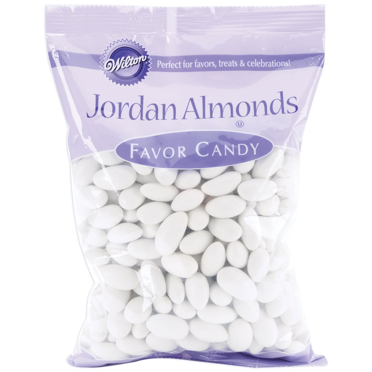 Jordan Almonds 44 Ounces/pkg white