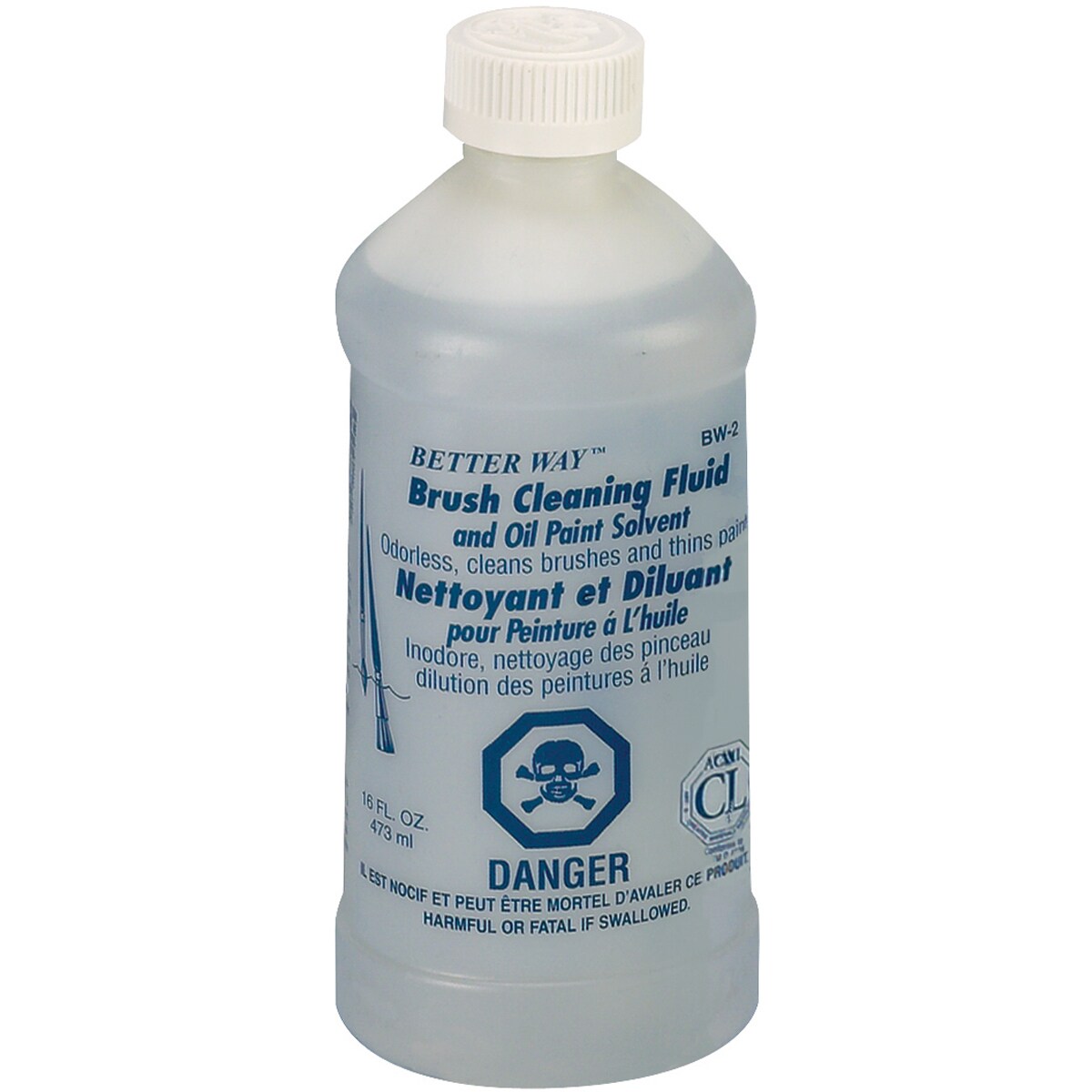 Better Way Brush Cleaner And Oil Paint Solvent-16 Ounces - Bed Bath &  Beyond - 6784365