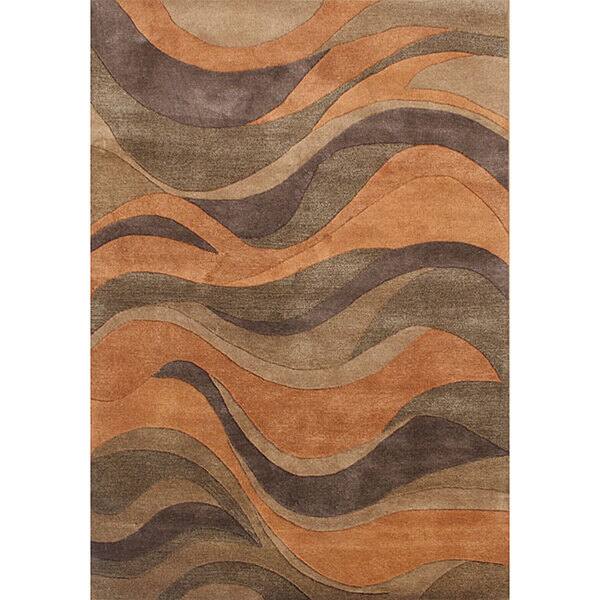 Shop Alliyah Handmade Multi Color New Zealand Blend Wool Rug 8