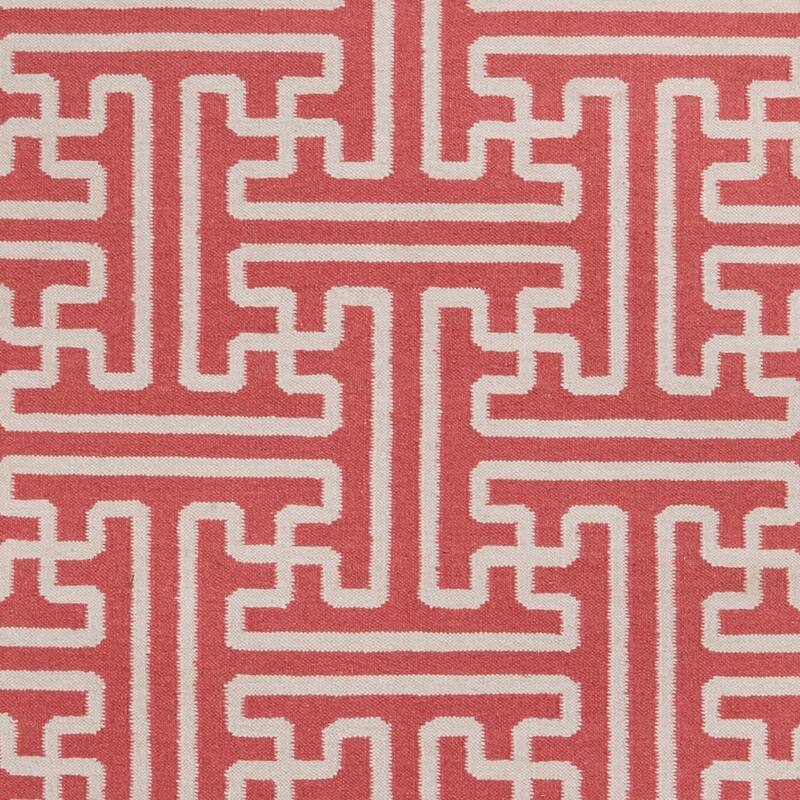 Hand-woven Red Queens Bay Wool Area Rug - 2'6" x 8' Runner - 2'6" x 8' Runner