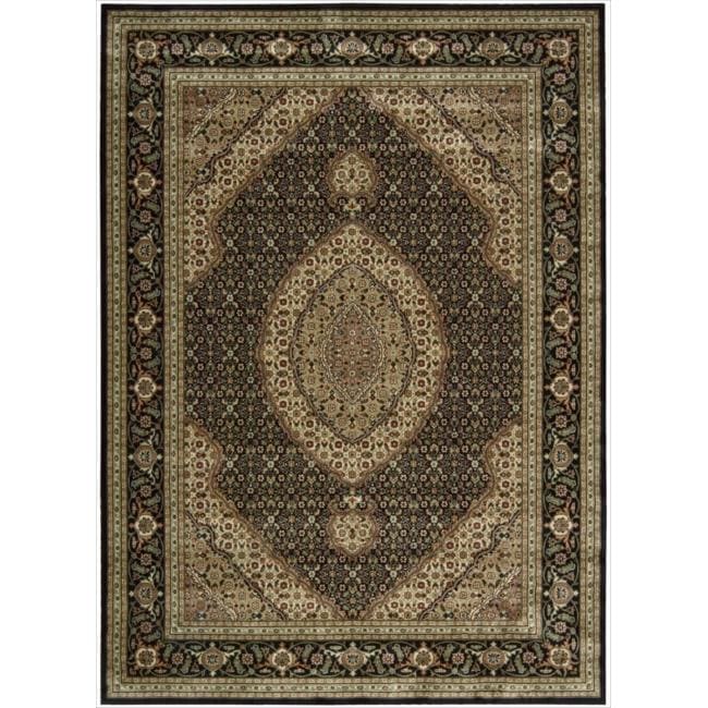 Nourison Traditional Persian Arts Black Area Rug (79 X 1010)