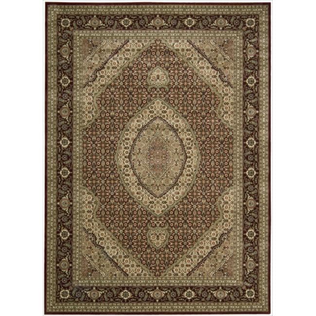 Nourison Persian Arts Burgundy Rug (79 X 1010)