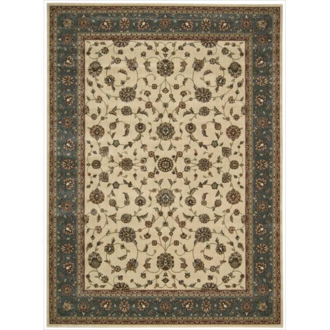 Nourison Persian Arts Ivory Floral Rug (79 X 1010)