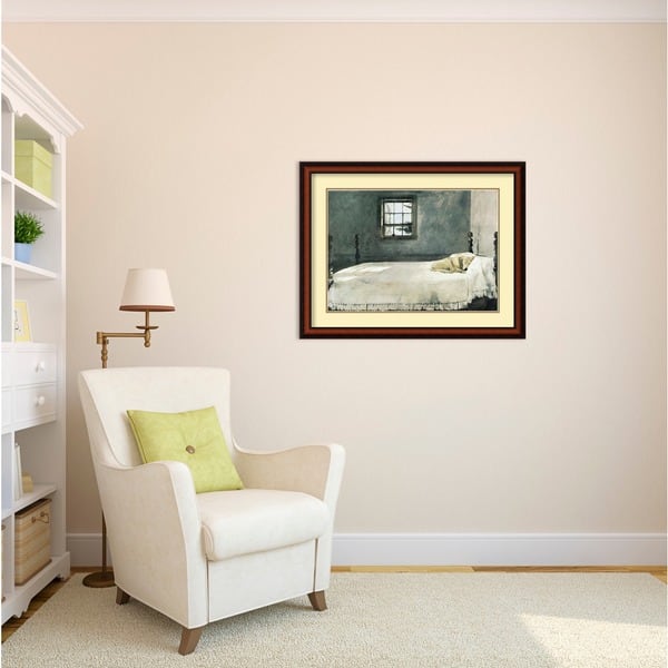 Shop Andrew Wyeth Master Bedroom Framed Art Print Free