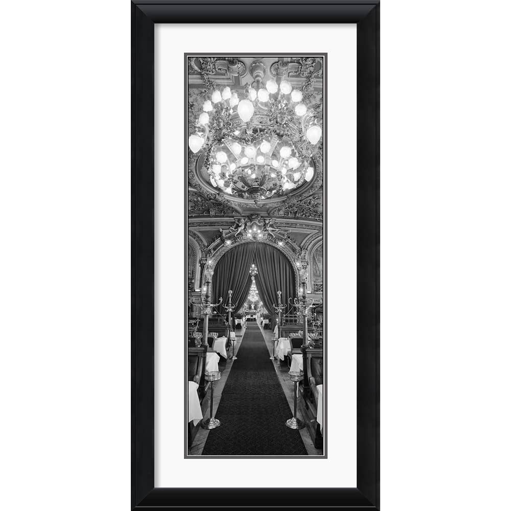 Jim Alinder Le Restaurant Framed Art Print