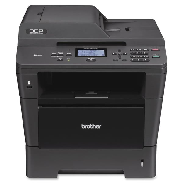 Brother DCP-8110DN Laser Multifunction Printer - Monochrome - Plain P