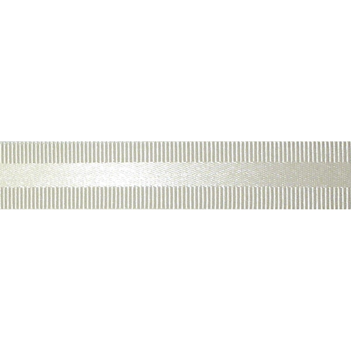 Ruban Smart Ribbon 3/4x27 Yards ivory (Ivory. 100% polyester. Machine washable; do not bleach; do not machine dry; may be ironed or dry cleaned. Imported. )