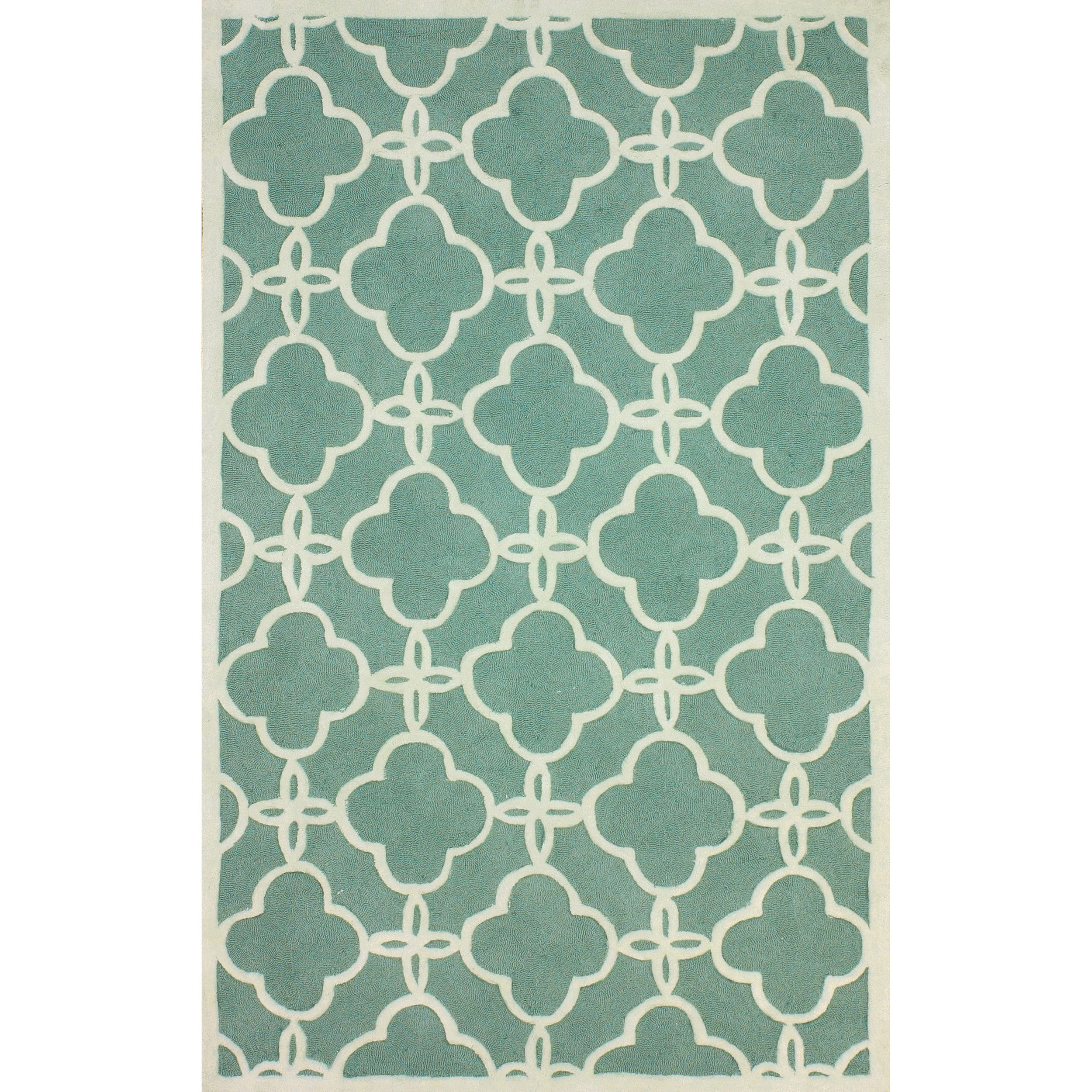 Nuloom Handmade Indoor / Outdoor Lattice Trellis Blue Rug (83 X 11) (BluePattern AbstractTip We recommend the use of a non skid pad to keep the rug in place on smooth surfaces.All rug sizes are approximate. Due to the difference of monitor colors, some 