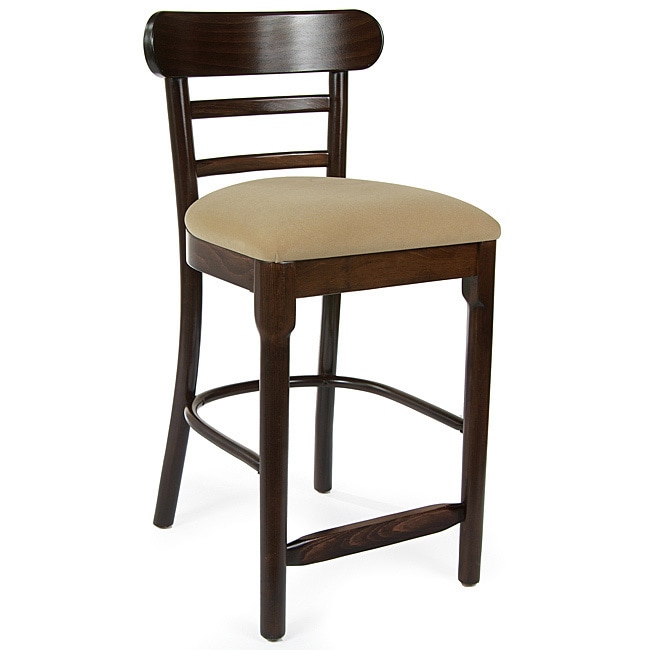 Corona Solid Beech Wood Counter Stool